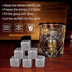 img 2 attached to 🥃 Whiskey Granite Chilling Stones for a Crafty Birthday Experience