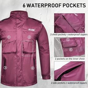 img 1 attached to ILM Motorcycle Waterproof Resistant Pockets