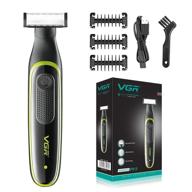 💈 men's electric razor – cordless beard trimmer kit 500mah, guide combs, usb charging, ipx5 waterproof, rechargeable shaver for face – waterproof electric razor for men logo