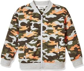 img 1 attached to 👕 Heather Camouflage Pockets Boys' Clothing in Kid Nation