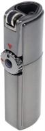 🔥 high-powered scorch torch skyline triple jet flame butane torch lighter for cigarettes and cigars + punch cutter tool - gun metal finish (style 2) logo