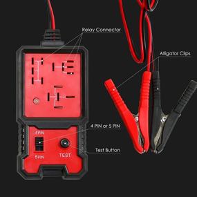 img 3 attached to 🚗 Упрощайте обслуживание вашего автомобиля с 12V автомобильным тестером реле и диагностическим инструментом для батареи: Battery Buddy + Storage Bag