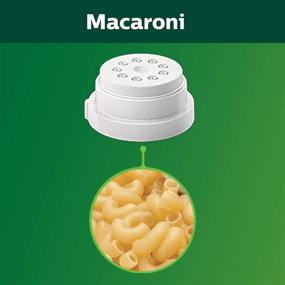 img 1 attached to 🍝 Upgrade your Philips Avance Pasta Maker with the versatile 4-in-1 Pasta Shape Accessory Kit: Shells and Paccheri, Rigatoni, and Macaroni