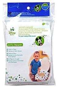 img 1 attached to Disney Potty Topper by Neat Solutions - Mickey Mouse Design, Pack of 10