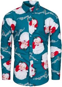 img 4 attached to 🎁 Unique Holiday Gift for Men: TUNEVUSE Christmas Novelty Men's Clothing Collection