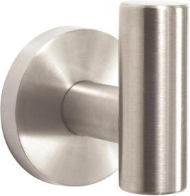 img 4 attached to 🛁 Amerock Arrondi Stainless Steel Robe Hook - Bath Hardware for Bathroom, Towel Hook and Accessories