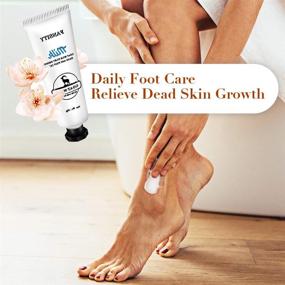 img 1 attached to 🎁 Mother's Day Gift: Foot Peel & Nourish Mask - 6 Pack, Callus Remover and Exfoliating Foot Mask, Baby Soft Feet with Dead Skin Removal, Goat Milk Peeling Foot Mask for Dry Cracked Feet, Exfoliating and Nourishing Foot Care