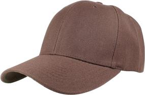 img 3 attached to 🧢 Wholesale Lot of 6 Pack Gelante Plain Blank Baseball Caps with Adjustable Back Strap