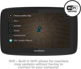 img 3 attached to 🗺️ Усовершенствованное устройство навигации TomTom Go 620 с диагональю 6 дюймов с оперативным контролем трафика, глобальными картами, подключением Wi-Fi, обменом сообщениями через смартфон, голосовым управлением и громкой связью.
