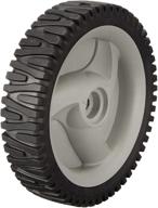 🔧 husqvarna 8-inch by 1.75-inch wheel and tire assembly (583719501) for husqvarna, poulan, roper, craftsman, weed eater - grey logo