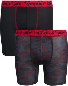 img 4 attached to 👕 Reebok Boys' Clothing: Active Performance Briefs for Boys' Underwear