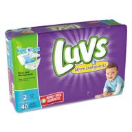 luvs ultra leakguards diapers count logo