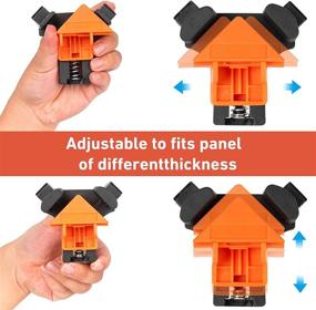 img 2 attached to 🔧 Adjustable Corner Degree Clamps for Woodworking