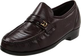 img 3 attached to Florsheim Mens Riva Slip Black Men's Shoes for Loafers & Slip-Ons