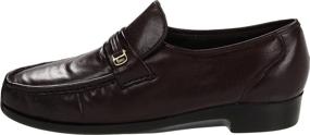 img 2 attached to Florsheim Mens Riva Slip Black Men's Shoes for Loafers & Slip-Ons