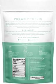 img 3 attached to 🌱 Organic Vegan Protein Powder Trial Size - Plant Based Protein Powder Blend with Pea Protein, Omega's, and More - Raw, Gluten & Soy Free, Non GMO (Vanilla, 5 Serving)