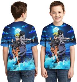 img 1 attached to 👕 Amamoi Stretchy Tshirt Boys' Clothing with Stylish Shirt Print: Comfortable and Trendy Choice