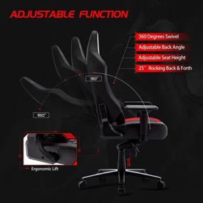 img 2 attached to Version Adjustable Armrests Premium Headrest Sports & Fitness and Leisure Sports & Game Room