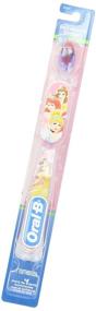 img 1 attached to 🦷 Oral-B Kids Manual Toothbrush: Disney Princess Characters, Soft Bristles | 6 Count (Pack of 1)