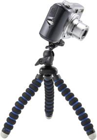 img 3 attached to Arkon Mini Tripod Camera Mount: The Perfect Fit for Canon, Sony, Fujifilm, Samsung, Nikon Cameras