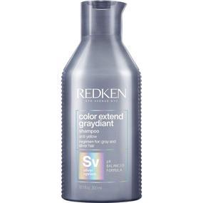 img 4 attached to 🌪️ Redken Color Extend Graydiant: Revitalize Gray & Silver Hair with Purple Shampoo & Hair Toner