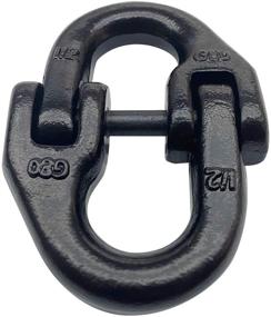 img 1 attached to Enhance Towing Safety with ENIXWILL 1/2 Inch Tow Hitch Hammer Lock Safety Chain Connector