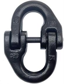 img 2 attached to Enhance Towing Safety with ENIXWILL 1/2 Inch Tow Hitch Hammer Lock Safety Chain Connector