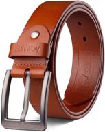 buffway classic italian leather casual logo