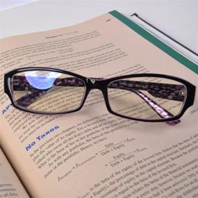 img 3 attached to 👓 Ultimate Eye Strain Protection: Anti Blue Light Glasses for Computer Reading & Eye Health