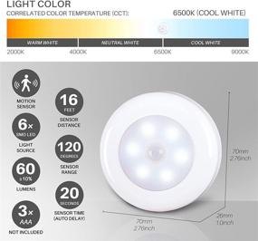 img 1 attached to STAR SPANGLED Battery Cordless Activated Cupboard Lighting & Ceiling Fans