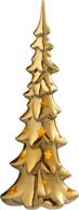 🎄 national tree 12.6" lighted tree, white: sparkling holiday decoration with radiant lights logo