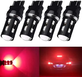 img 4 attached to XINYANG 4PCS Brilliant Red 3156 3157 LED Bulb