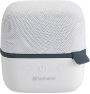 verbatim bluetooth speaker system - white logo