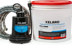img 4 attached to Efficient and Simple Kelaro Tankless Water Heater Flushing Kit with Vinegar Descaler