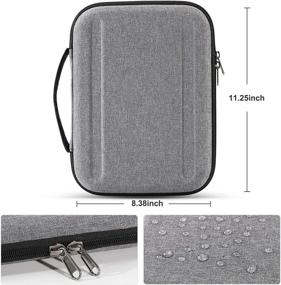 img 3 attached to Portfolio Protective Carrying Accessory Organizer Tablet Accessories in Bags, Cases & Sleeves