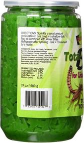 img 1 attached to Optimized Soft Moist Food for Crickets & Feeder Insects - Nature Zone Total Bites, 24-Ounce