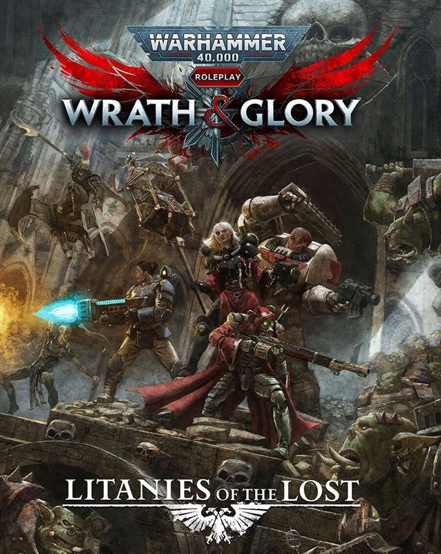 warhammer 40k wrath glory litanies 로고