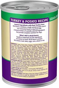 img 2 attached to 🐶 Blue Buffalo Basics Limited Ingredient Diet, Grain-Free Wet Dog Food for Adult Dogs - Natural, 12.5 oz Can (Pack of 12)