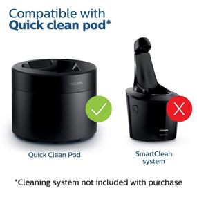 img 1 attached to 🧼 Efficient Cleaning Solution: Philips Norelco Quick Clean Pod Cartridge CC12/52