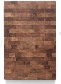 img 4 attached to Daddy Chef End Grain Wood Cutting Board: Large 18 x 12 Kitchen Butcher Block with Feet - Premium Wooden Chopping Board for Efficient Meal Prep