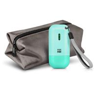 effortless hair removal: no!no! micro device for men & women - perfect bikini, face, and body hair remover in mint logo