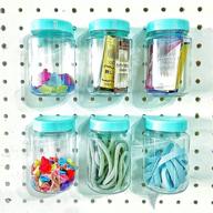 🔳 pegboard storage organizer for tall accessories logo