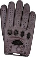 riparo genuine leather reverse stitched men's accessories in gloves & mittens logo