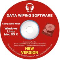 💾 эффективное программное обеспечение для стирания данных: dban boot and nuke для windows, linux и mac на cd логотип