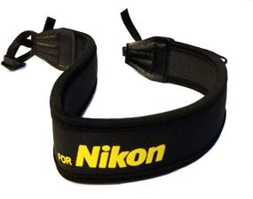 img 3 attached to 📸 Fotasy Neoprene Neck Strap for NIKON Cameras - Compatible with Nikon D5 D4 D3 DS850 D810 D800 D750 D7500 D7300 D7200 D7000 D5600 D5500 D5300 D5100 D5000 D3500 D3400