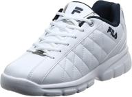 fila fulcrum cross trainer white men's shoes for athletic logo