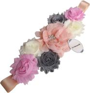 💐 maternity wedding romantic flower accessories for women - belts logo