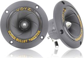 img 4 attached to 🔊 VOYZ 400W 3.5 ”Пьезо Супер рог Tweeters с алюминиевым диафрагмой, 4-8 Ом, 1 пара (2 шт) - PET-1919