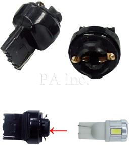 img 2 attached to PA X1 T10 168 194 Transform T20 7440 Bulb Base Socket: Enhanced Lighting Solution for Automotive Applications