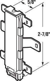 img 1 attached to Prime Line Products 6603 Closet Bottom